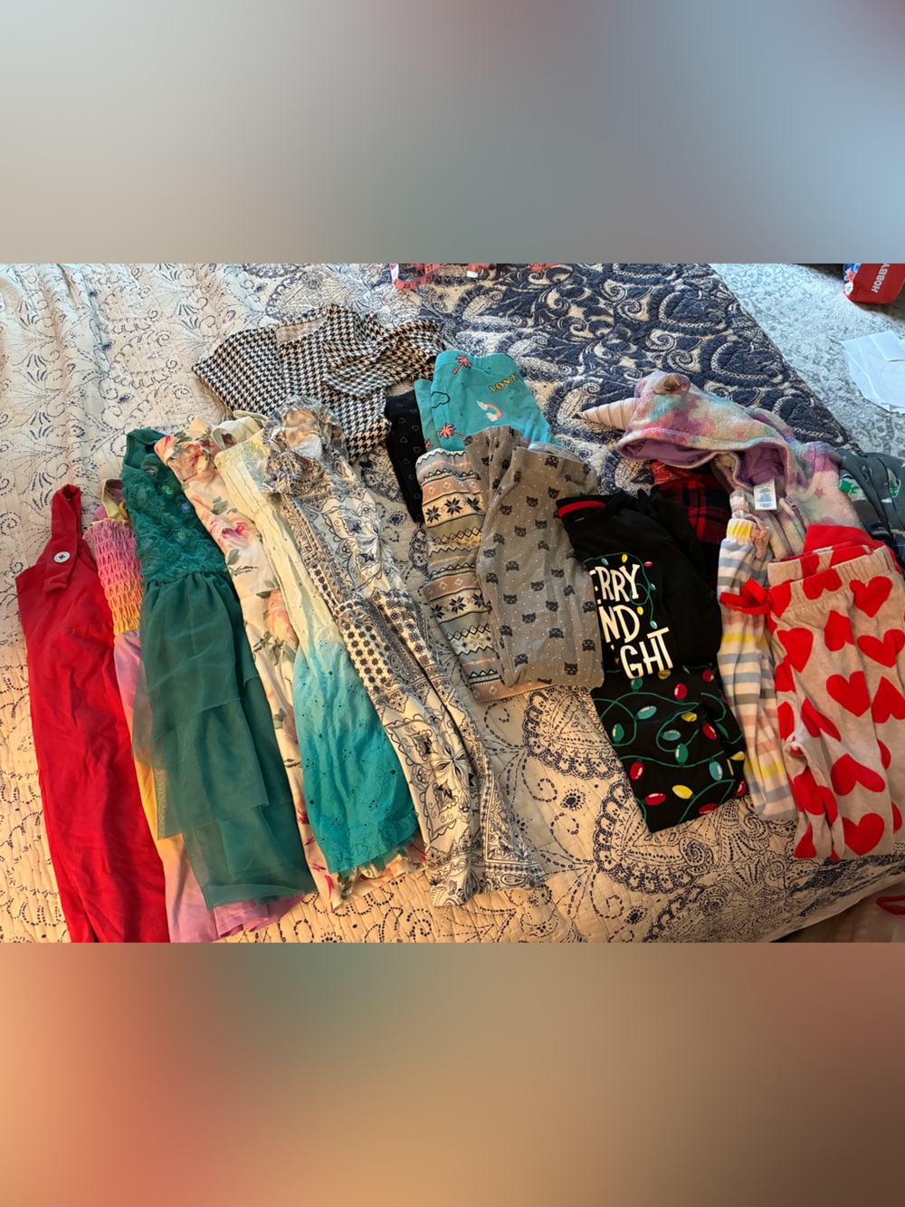 Girls size 7-8 Clothing Bundle